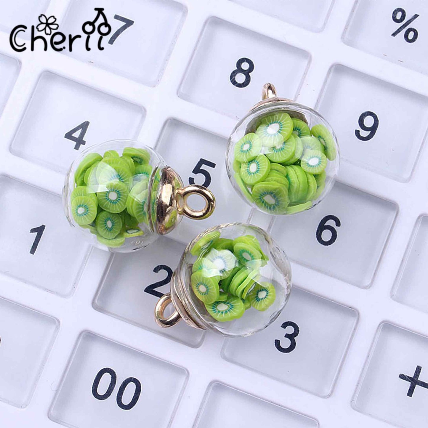 ♥【4.30新作10%OFF】♥ A0181 フルーツパーティー カンツキ ビーズ 16mm