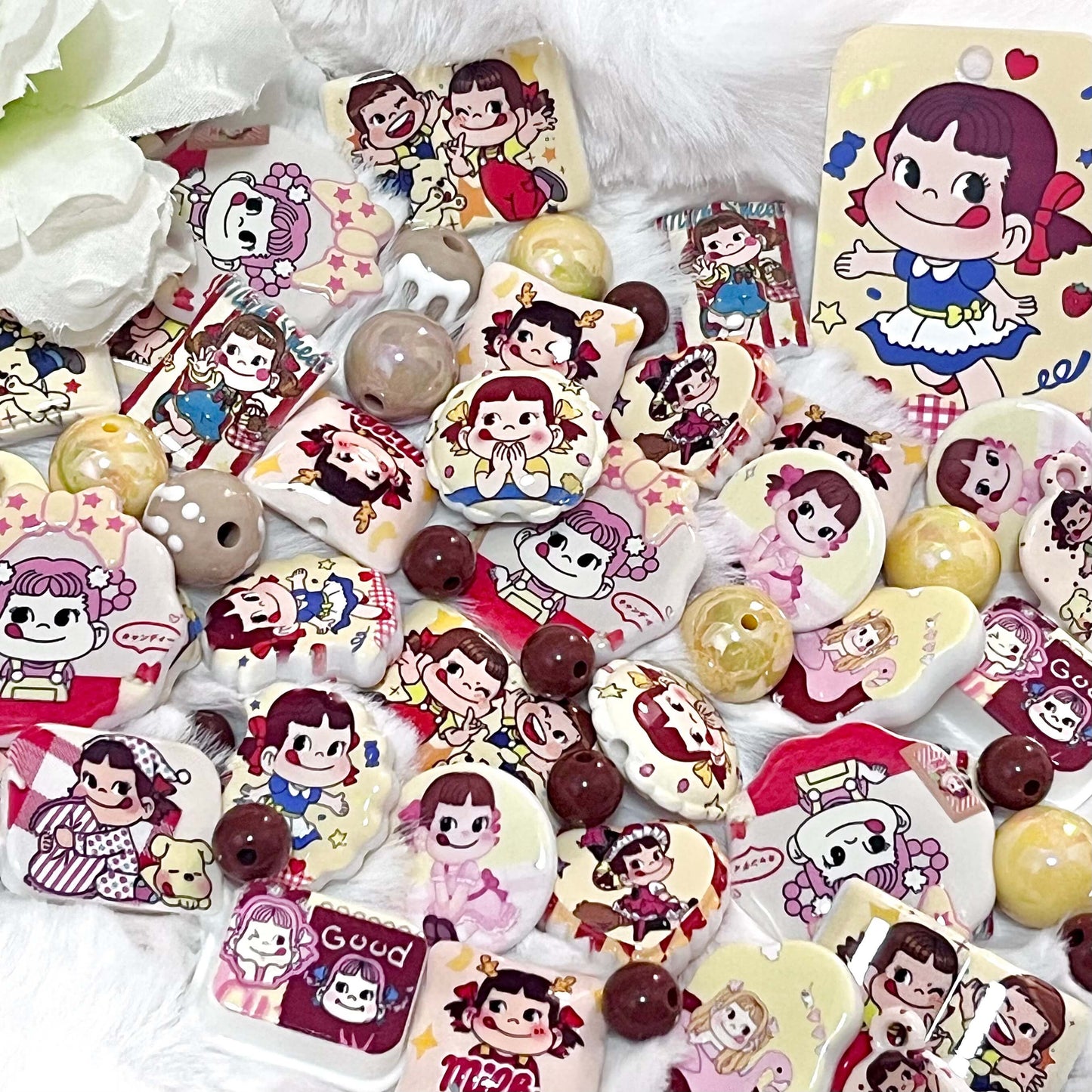 ♥【9.23新作】♥T014福袋 ハッピースイーツ袋 アクリルビーズ