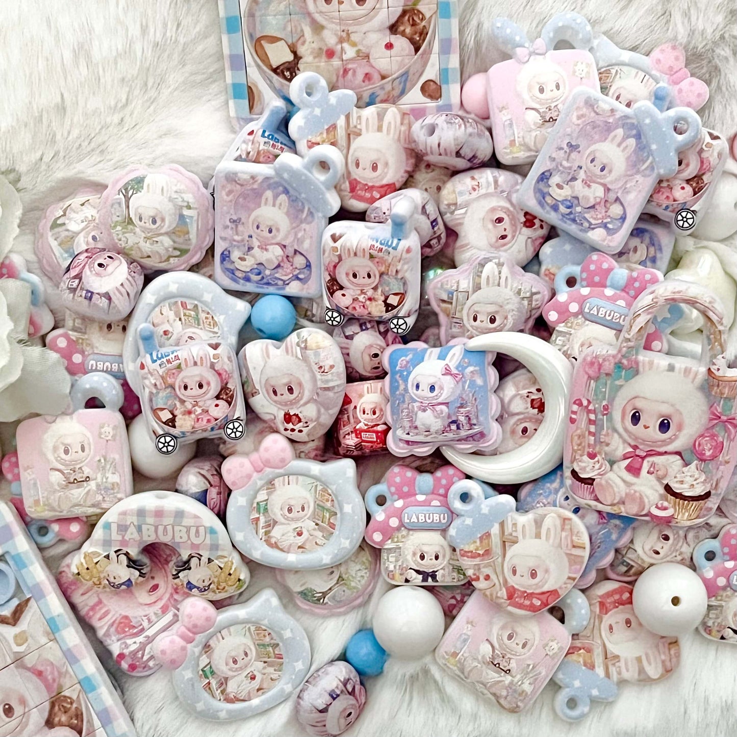 ♥【ラストラッキー11.6新作】♥T030 ブブの夢 アクリルビーズ