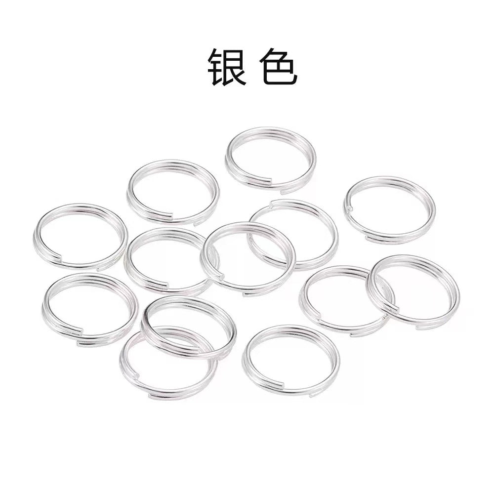 ♥【1.27新作】♥A0865 二重丸カン DIY用パーツ 2色 6mmx8mmx10mm