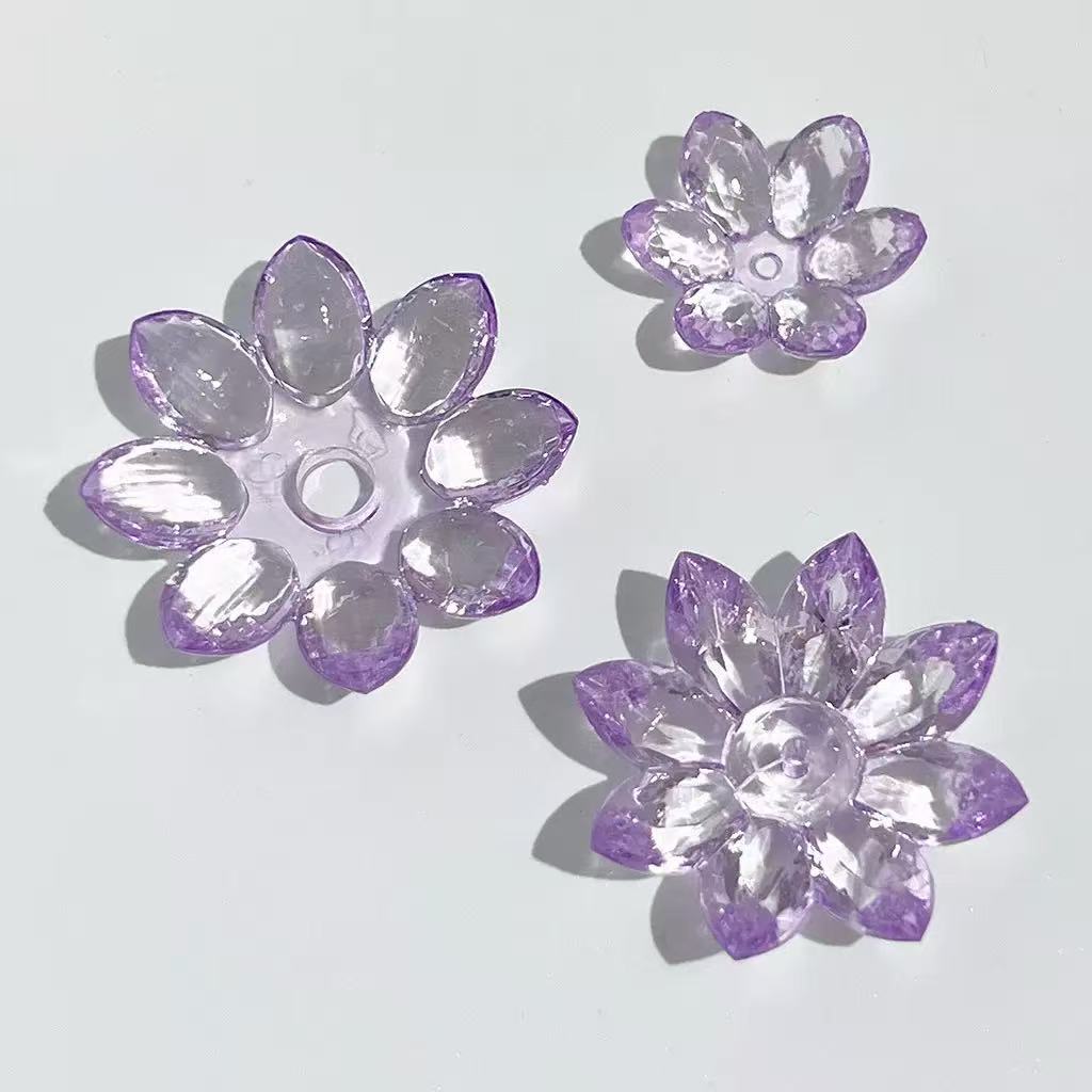 ♥【10.10新作】♥A0519 組み合わせロータス DIY用パーツ 6色