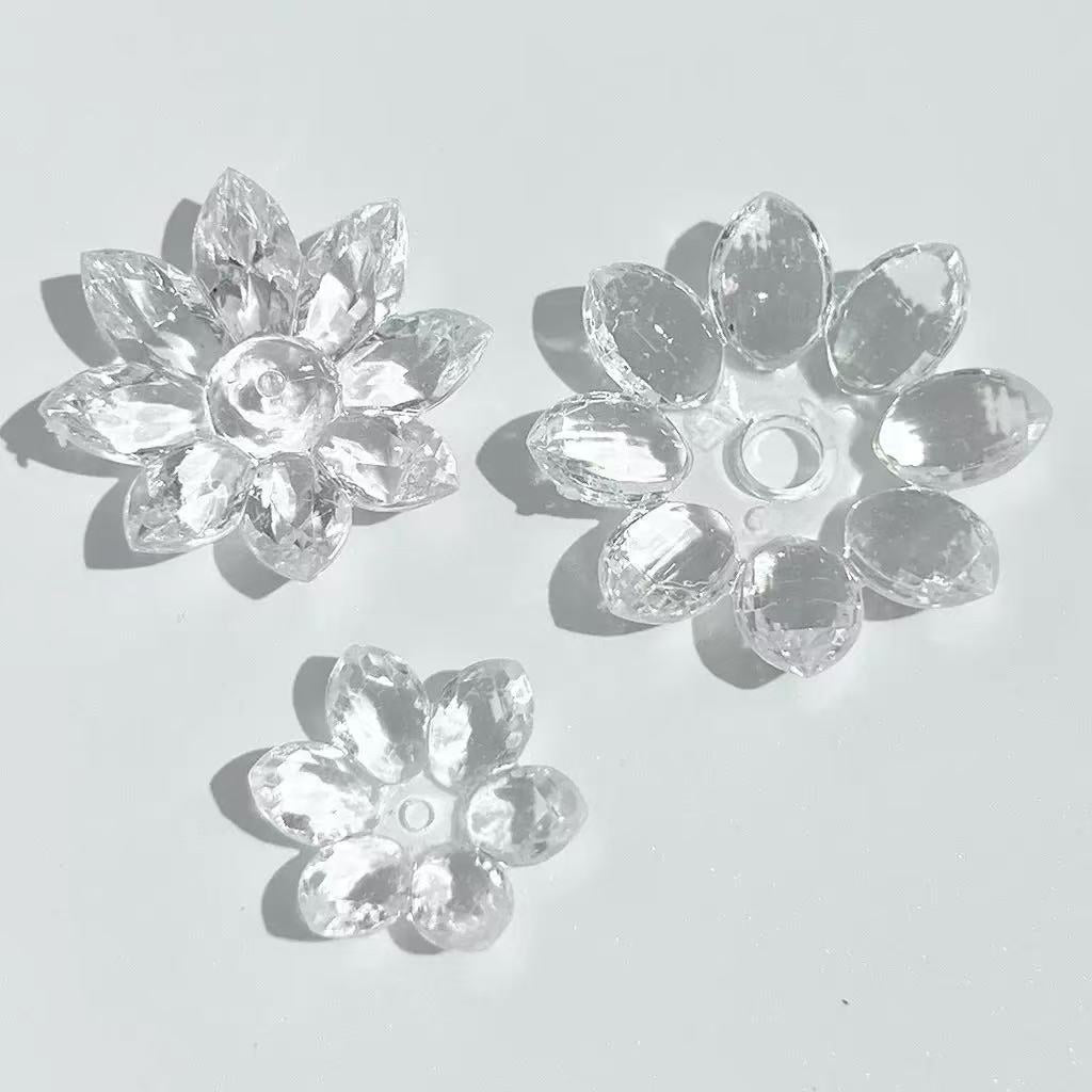 ♥【10.10新作】♥A0519 組み合わせロータス DIY用パーツ 6色