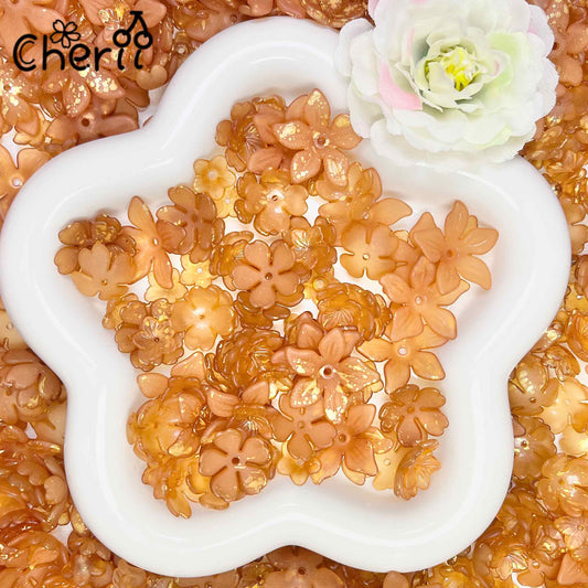 ♥【1.16新作】♥A0836 コーヒー未満 花 DIY用パーツ