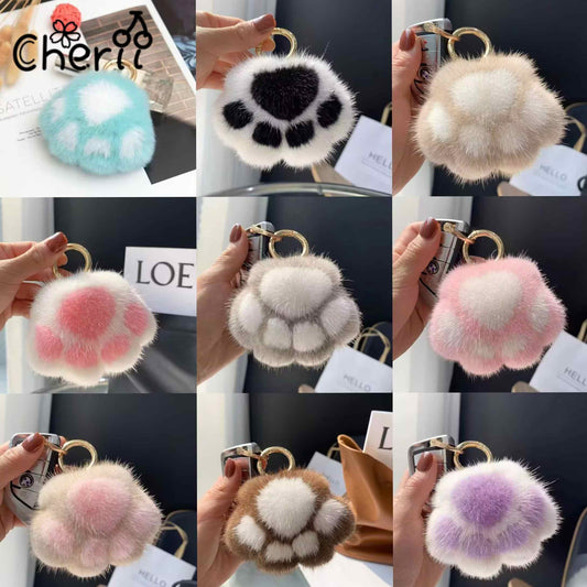 ♥【1.13新作】♥A0824  ふわふわ猫爪 DIYパーツ用 9色