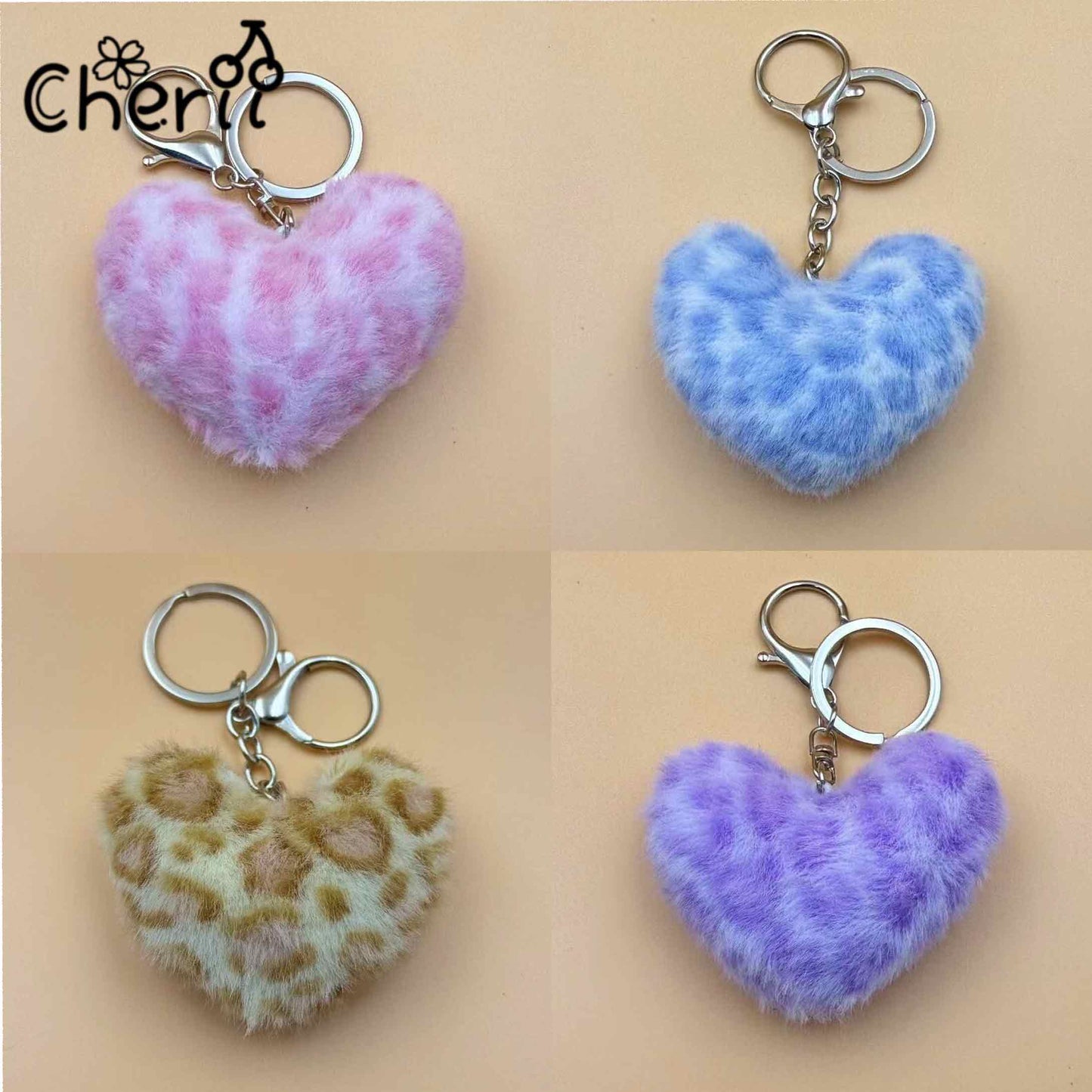 ♥【1.12新作】♥A0821 ミニハート 心  DIYパーツ用 4色 6cmx7cm