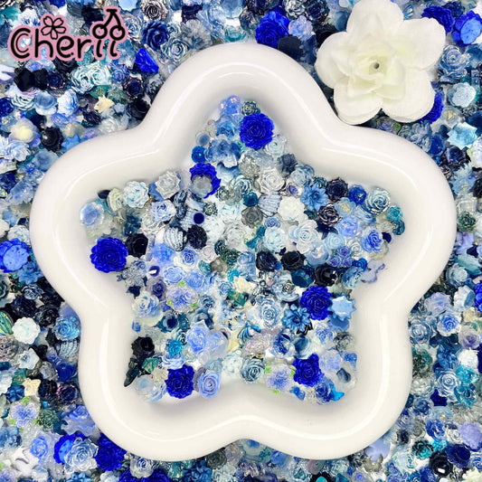 ♥【2.27新作】♥A0943 海底書簡 夜光 レジン硬質フラワー 多種類ミックス