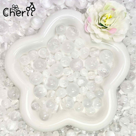 ♥【4.24更新】♥A1032 静かに灯る白 夜光 約7.8mm~15.8mm
