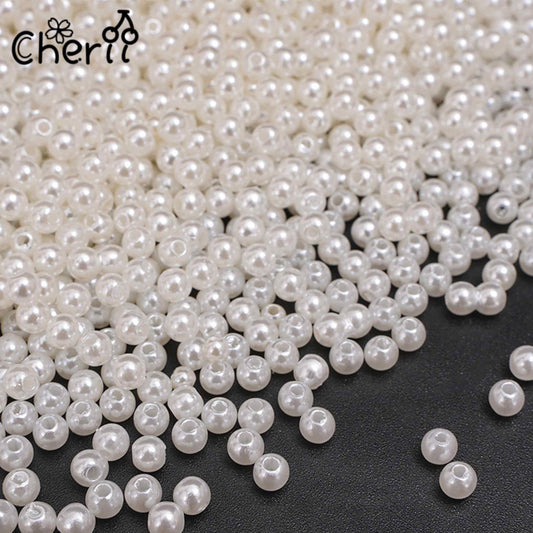 ♥【4.10新作】♥A1074 春光に映るやわらかな艶 アクリルビーズ 3サイズ