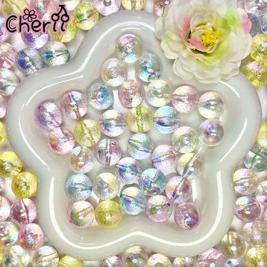 ♥【4.25新作】♥A1118 砂糖の城で眠るの記憶 アクリルビーズ5色ミックス 約16mm