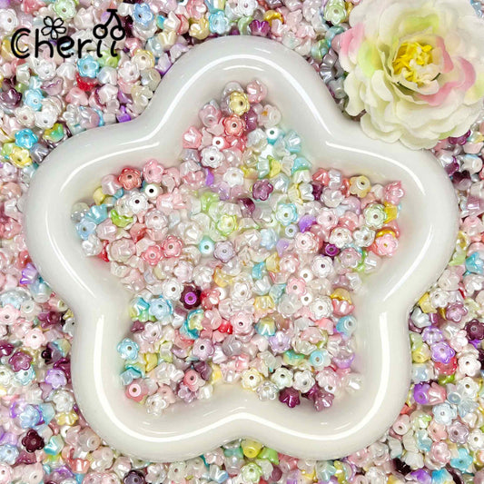 ♥【4.27新作】♥A1122 上へと広がる命のちから 夜光 アクリル花 DIYパーツ用 約6mm