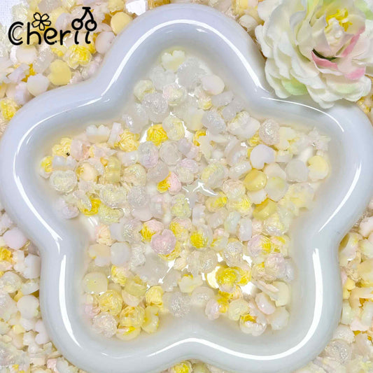 ♥【5.13新作】♥A1158 陽だまりの刺繍花園 夜光 ソフトローズ