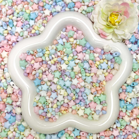 ♥【5.6新作】♥A1140 いたずらガーデン アクリルビーズミックス