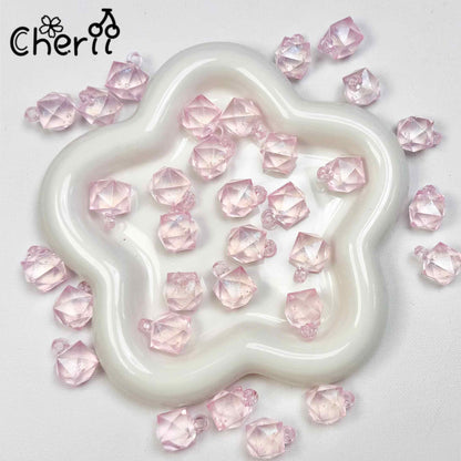 ♥【10.9再入荷】♥ A0166 多面体 夜光 カンツキ ビーズ