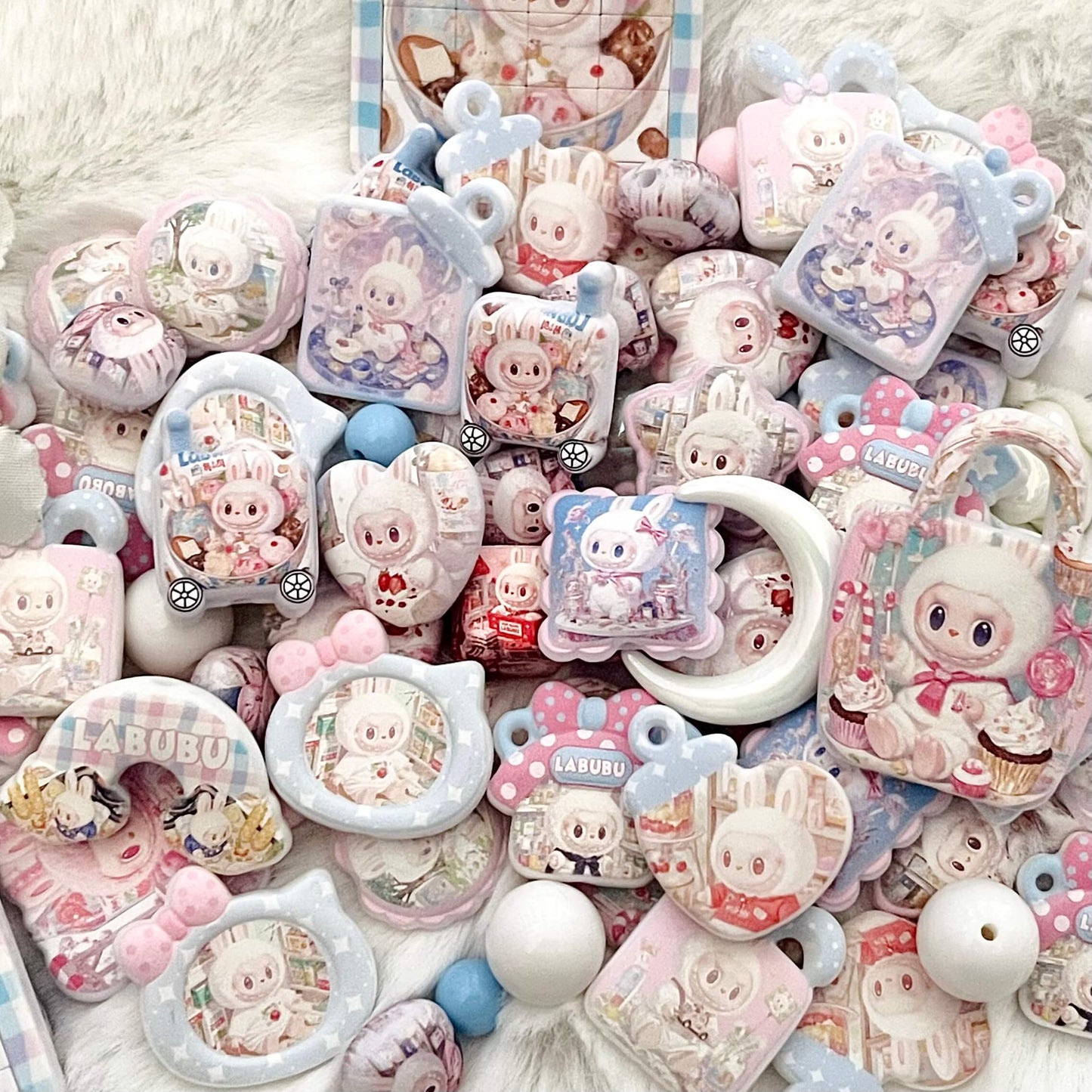 ♥【ラストラッキー11.6新作】♥T030  ブブの夢 アクリルビーズ