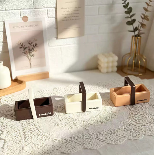 ♥【8.19新作】♥A1304 ビーズのお花が咲くかご DIYパーツ
