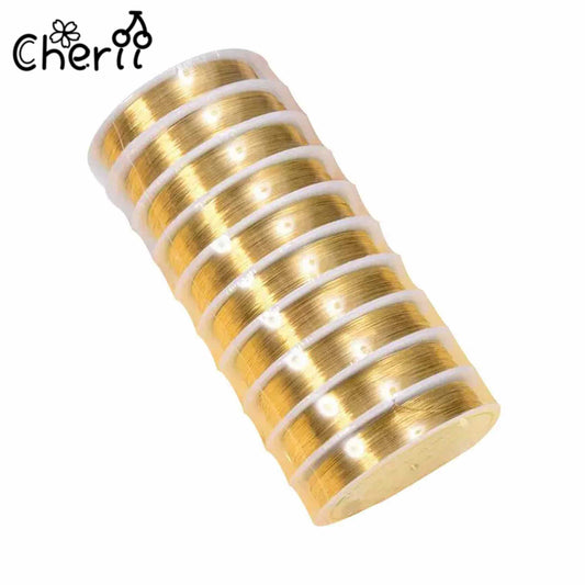 ♥【5.12更新】♥ A0129 ワイヤークラフト用銅線（わいやーくらふとようどうせん）0.3mm、0.5mm、0.7mm