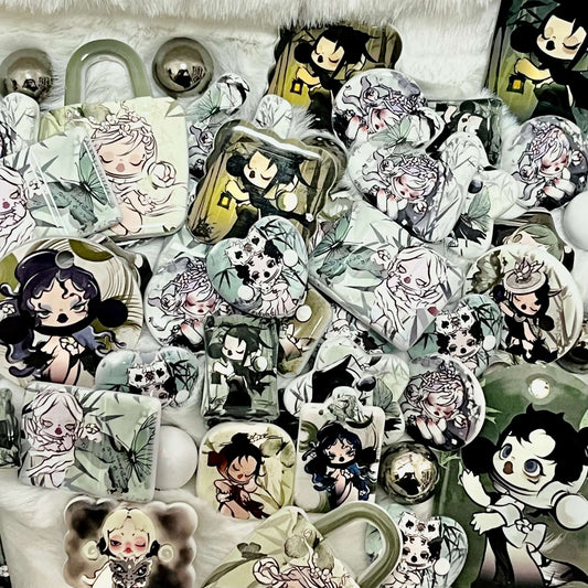 ♥【10.7新作】♥T018福袋  グリーンノート アクリルビーズ