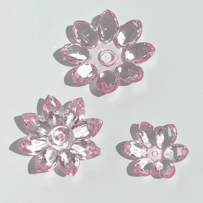 ♥【10.10新作】♥A0519 組み合わせロータス DIY用パーツ 6色