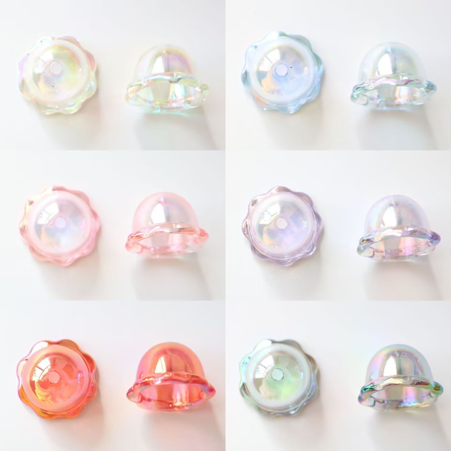 ♥【4.13新作】♥A1079 水の中で夢を見るかたち DIYパーツ用 6色