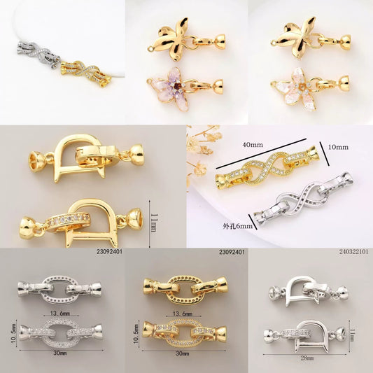 ♥【5.18新作】♥A1172 バックルパーツ DIYパーツ用 6種類