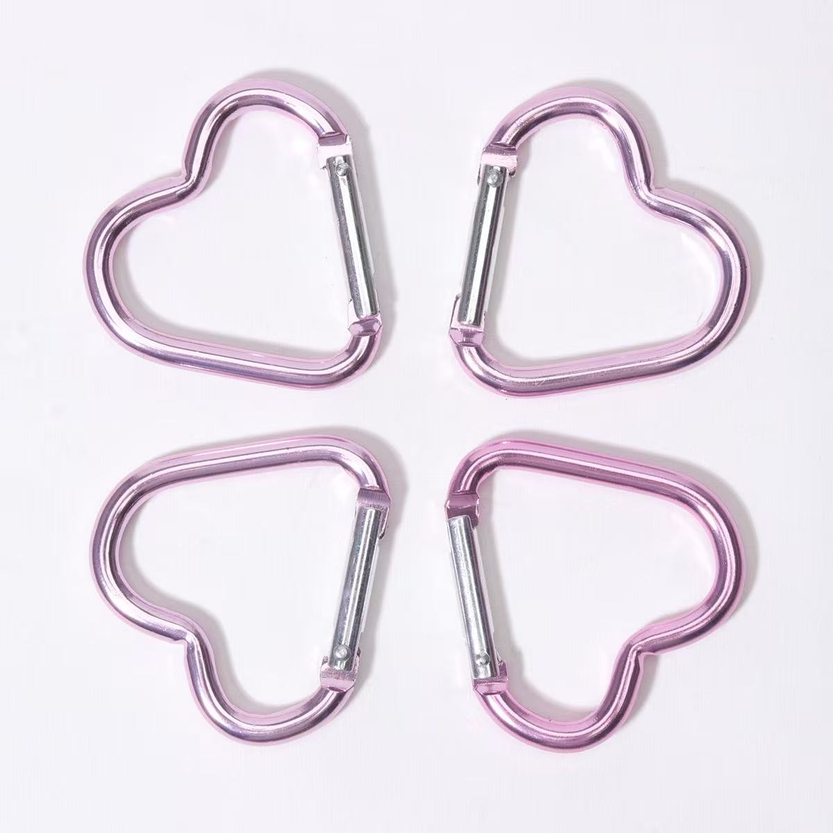 ♥【11.17更新】♥A0308 ハート形 合金製 カラビナ 45mm*42mm