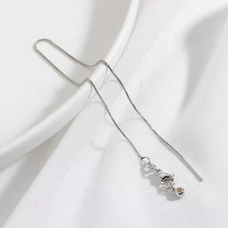 ♥【6.19新作】♥A1245 高保色シルバーブレスレットチェーン 18k 22cm
