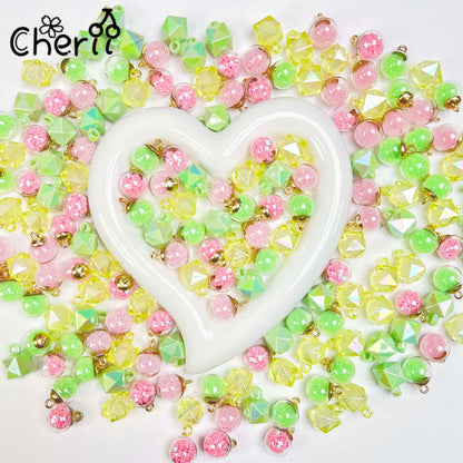 ♥【5.6新作】♥ A0184 ピクニック日和 アクリルビーズ ミックス 16mm