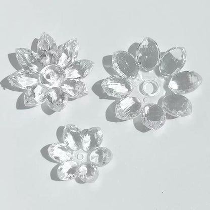 ♥【10.10新作】♥A0519 組み合わせロータス DIY用パーツ 6色