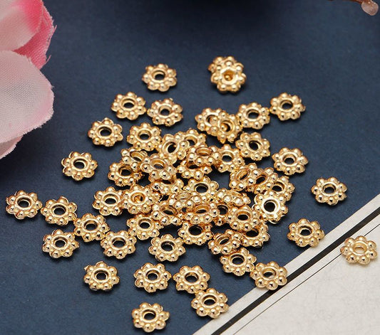 ♥【5.19更新】♥A1048 雪花デザインスペーサー  DIYパーツ用