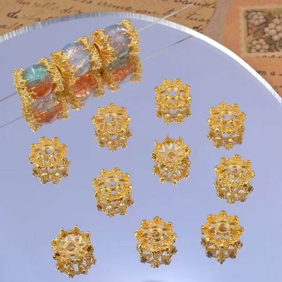 ♥【5.18新作】♥A1174 花冠仕立ての透かし座 14〜16mm