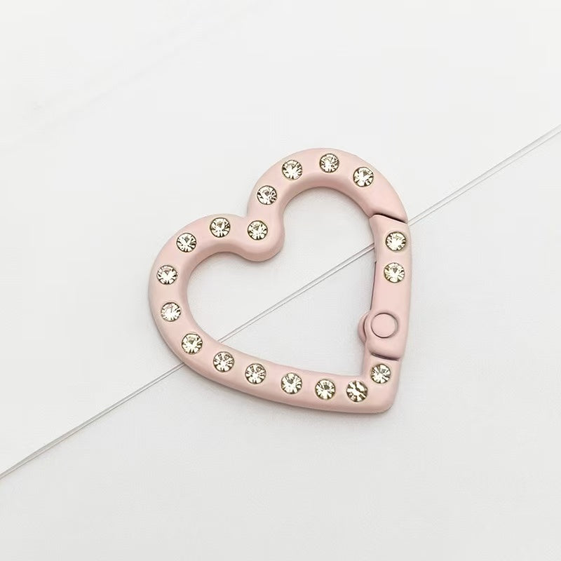 ♥【5.27更新】♥A1137 カラフルラインストーン付きキーホルダー DIYパーツ用 2種類