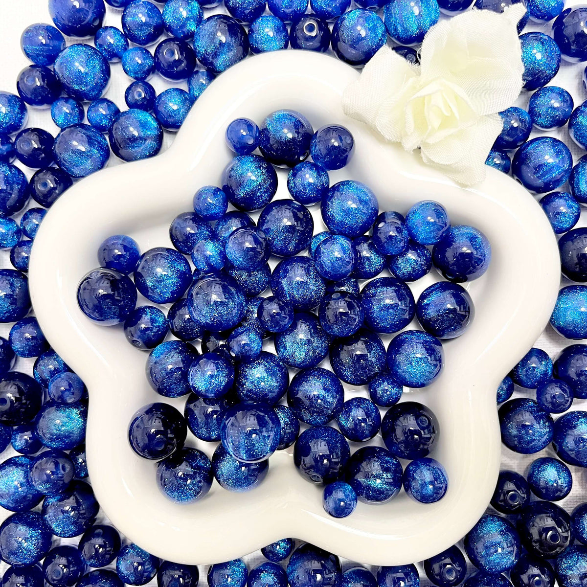 ♥【9.17新作10％OFF】♥A1329 深海灯が消えるその前に 高品質レジン樹脂ビーズミックス10mm、12mm、16mm